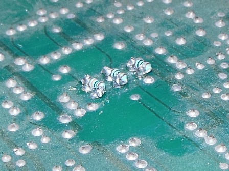 Buck Rogers DC bypass resistors