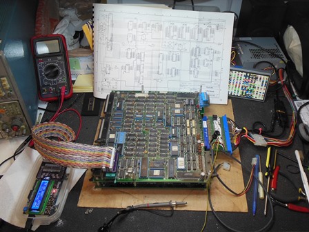 Buck Rogers PCB with Arduino ICT