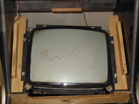 Monitor CRT - dirty