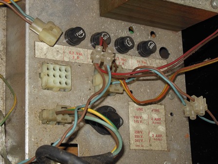 Hacked AC wiring
