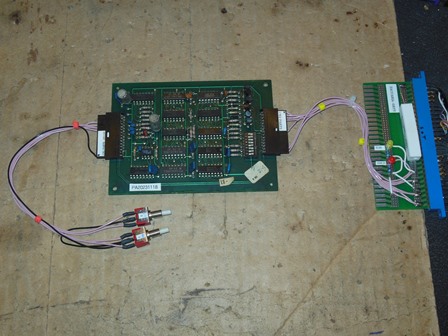 Zaccaria 1B1145 credit PCB on the bench