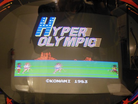 Konami Hyper Olympic - title screen