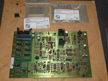 Zaxxon sound capacitor replacement