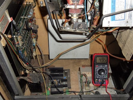 Regulator PCB reinstalled and voltage adjusted