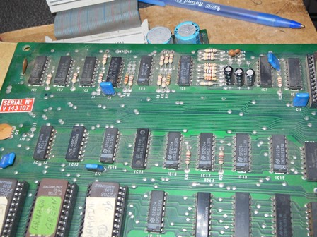 Armada damaged capacitor