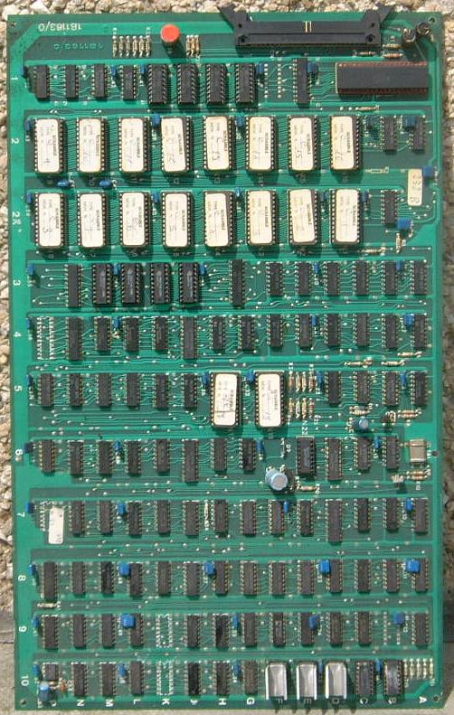 Zaccaria Scramble PCB