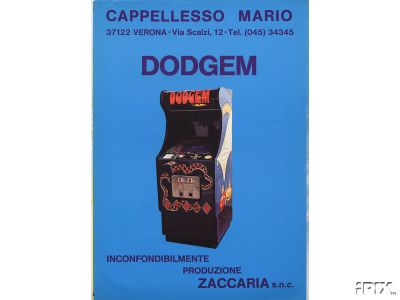 Zaccaria Dodgem Advertisement