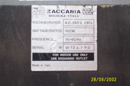Converted Zaccaria Super Cobra