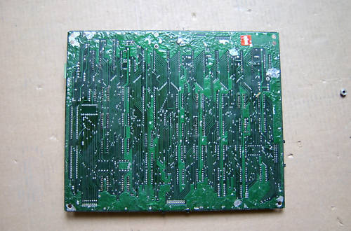 Zaccaria pinball CPU PCB
