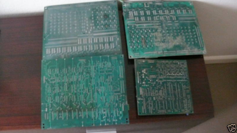 Zaccaria pinball PCB set