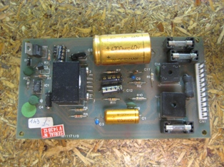 Zaccaria Shooting Gallery sound amplifier PCB