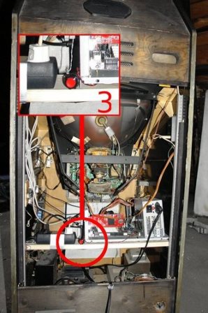 Converted Zaccaria star Universal upright