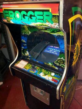 Dedicated Zaccaria Frogger upright