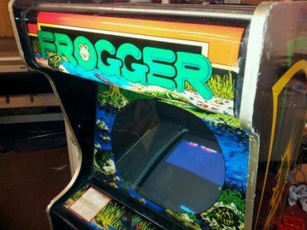 Dedicated Zaccaria Frogger upright
