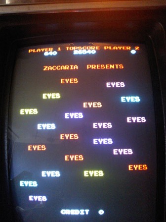 Zaccaria Eyes game screen shot