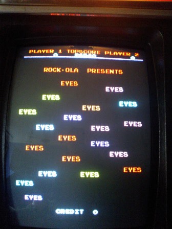 Rock-ola Eyes game screen shot