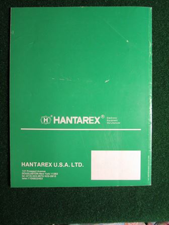 Hantarex MTC 900/E USA monitor manual