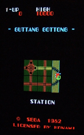Konami/Sega Guttang Gottong game PCB