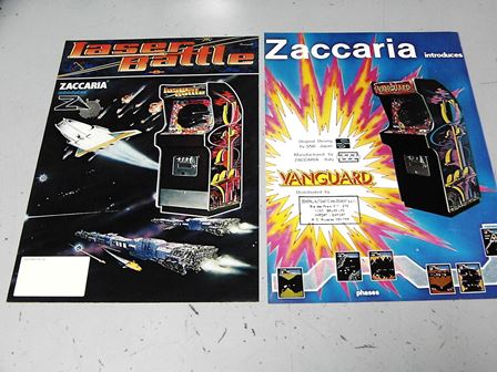 Zaccaria Laser Battle & Vanguard flyers