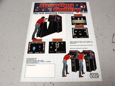 Zaccaria Shooting Gallery flyer