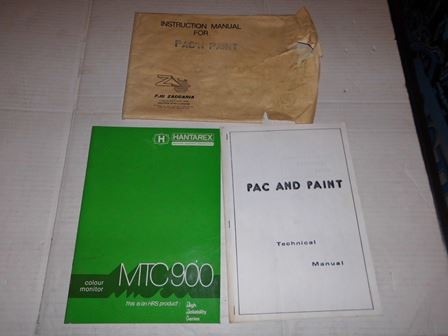 Zaccaria Pac'n'Paint manual packet