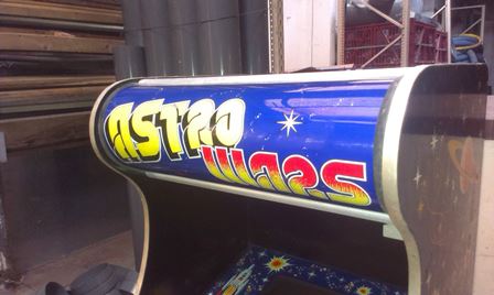 Zaccaria Astro Wars upright