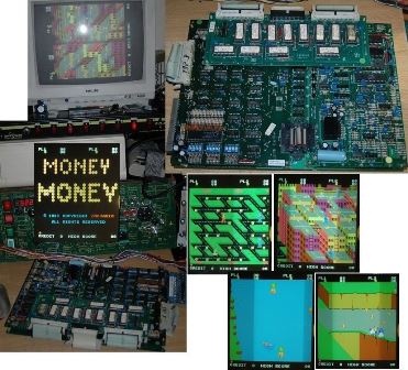 Zaccaria Money Money game PCB