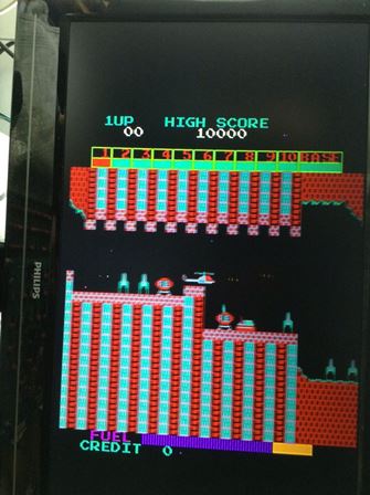 Konami Super Cobra game PCB