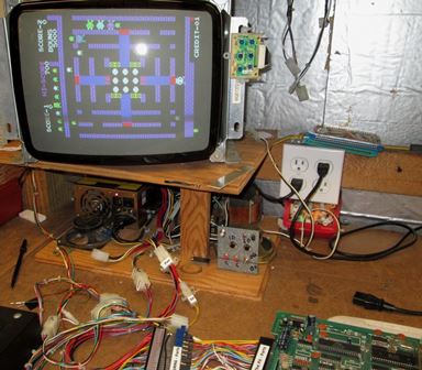 Centuri Round Up arcade game PCB