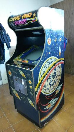 Zaccaria Astro Wars upright Pac and Paint