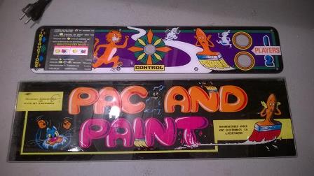 Zaccaria Pac and Paint control panel overlay & marque