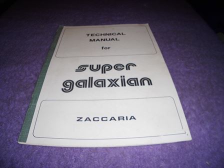 Zaccaria Super Galaxian technical manual