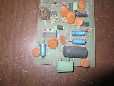 Zaccaria Astro Wars sound PCB 1B1131