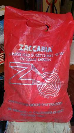 Zaccaria advertisement bag
