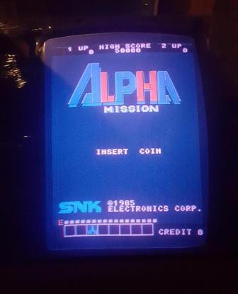 SNK Alpha Mission PCB