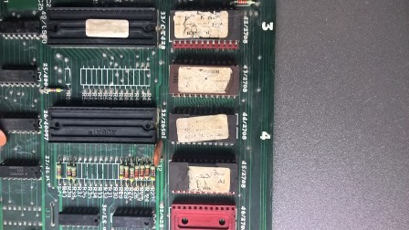 Zaccaria Dodgem game PCB