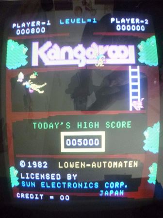 Lowen/Sun Kangaroo game PCB