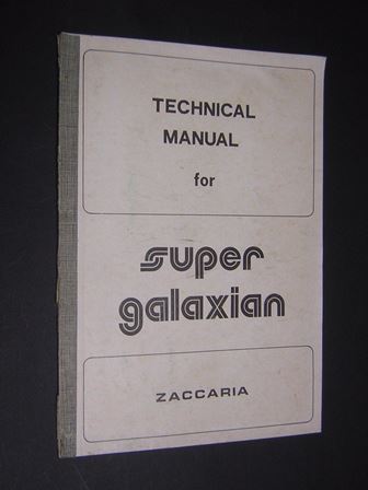 Zaccaria Super Galaxians manual