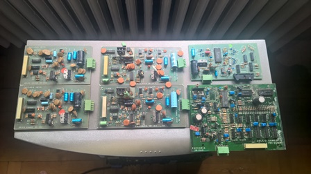 Zaccaria sound PCBs, 1B1131, 1B1133, 1B1162
