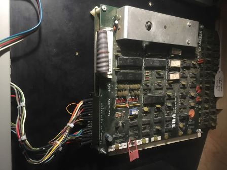 Zaccaria Scramble game PCB wiring restoration