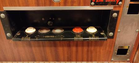 Zaccaria Astro Wars bar top