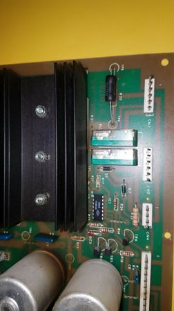 Zaccaria pinball power PCB (1B1167)