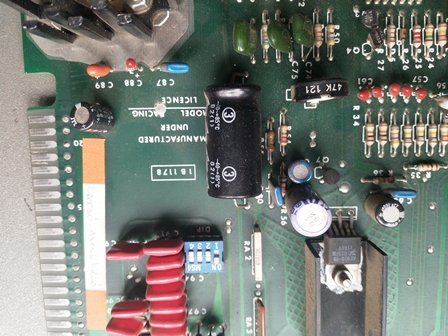 Zaccaria/Model Racing Dribbling game PCB (1B1178)