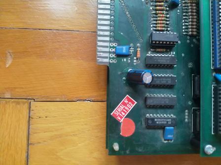 Zaccaria/SNK Vanguard game PCB