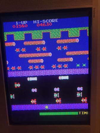 Sega Frogger game PCB