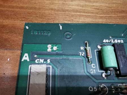 Zaccaria The Invaders game PCB