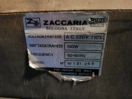 Zaccaria game label