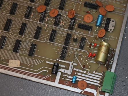Bootleg Zaccaria The Invaders game PCB