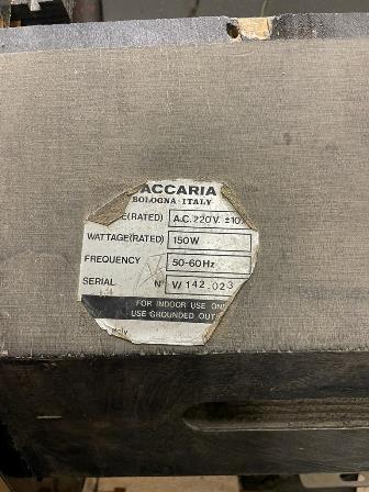 Zaccaria Vanguard/Fitter upright