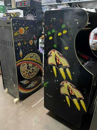 Zaccaria Astro Wars & Galaxia uprights